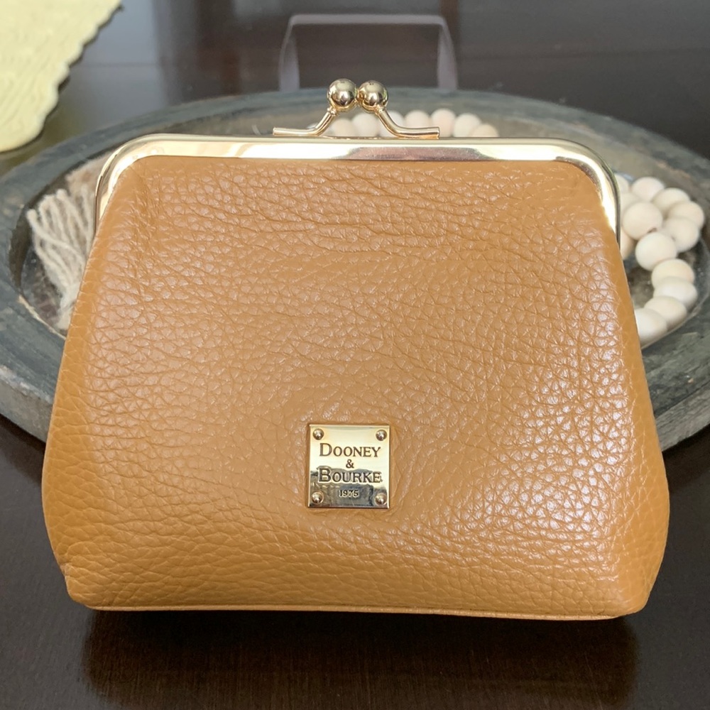 Dooney & Bourke Large Framed Kiss Lock Coin purse